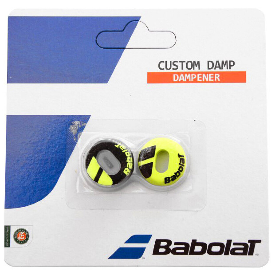 Vibrastop Babolat  Custom Damp žluto-černá - main (1)
