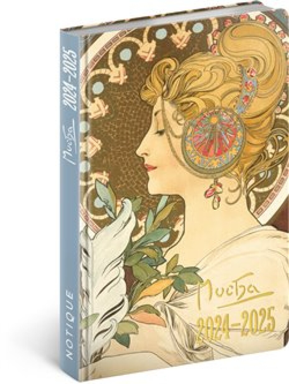 18měsíční diář Petito – Alfons Mucha 2024/2025 - main (0)