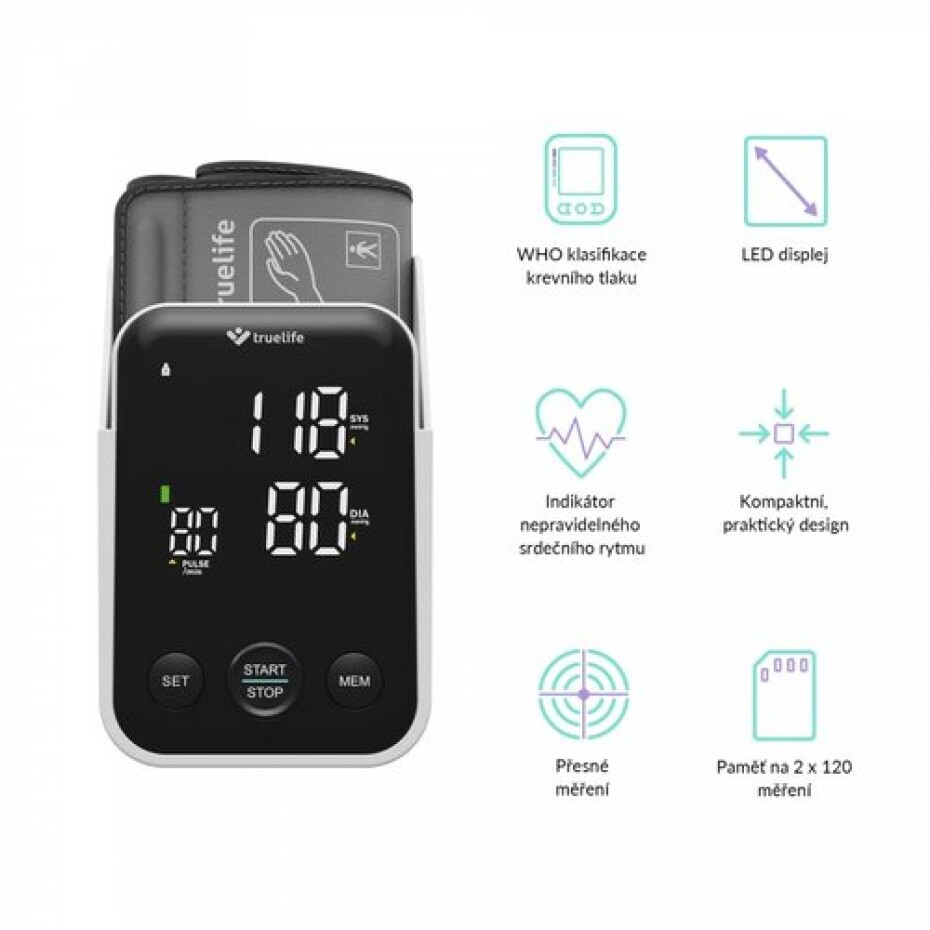 TrueLife Pulse B-Vision tlakoměr - main (1)