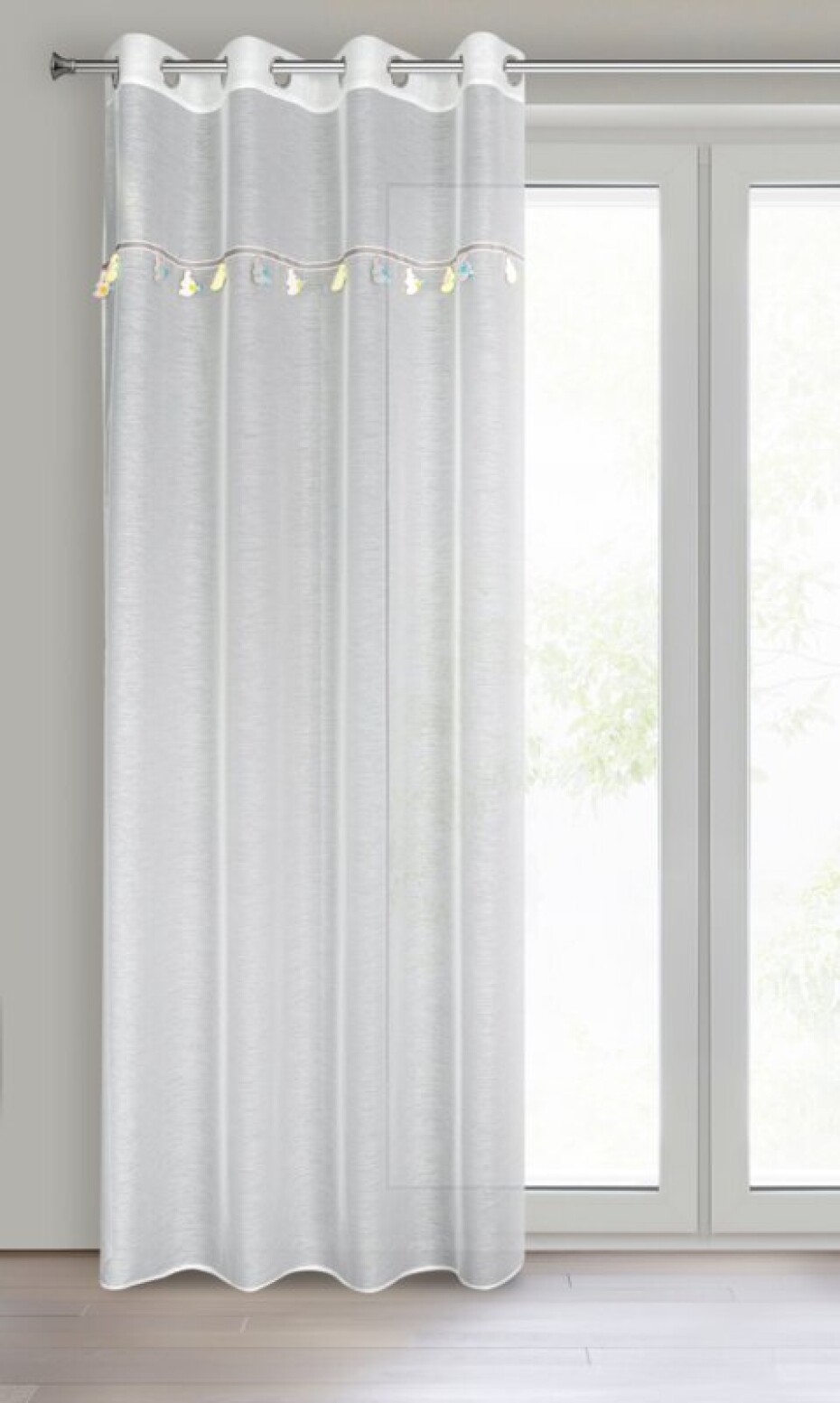 ArtFir Záclona KIDS 2 K | krémová 140 x 250 cm - main (2)