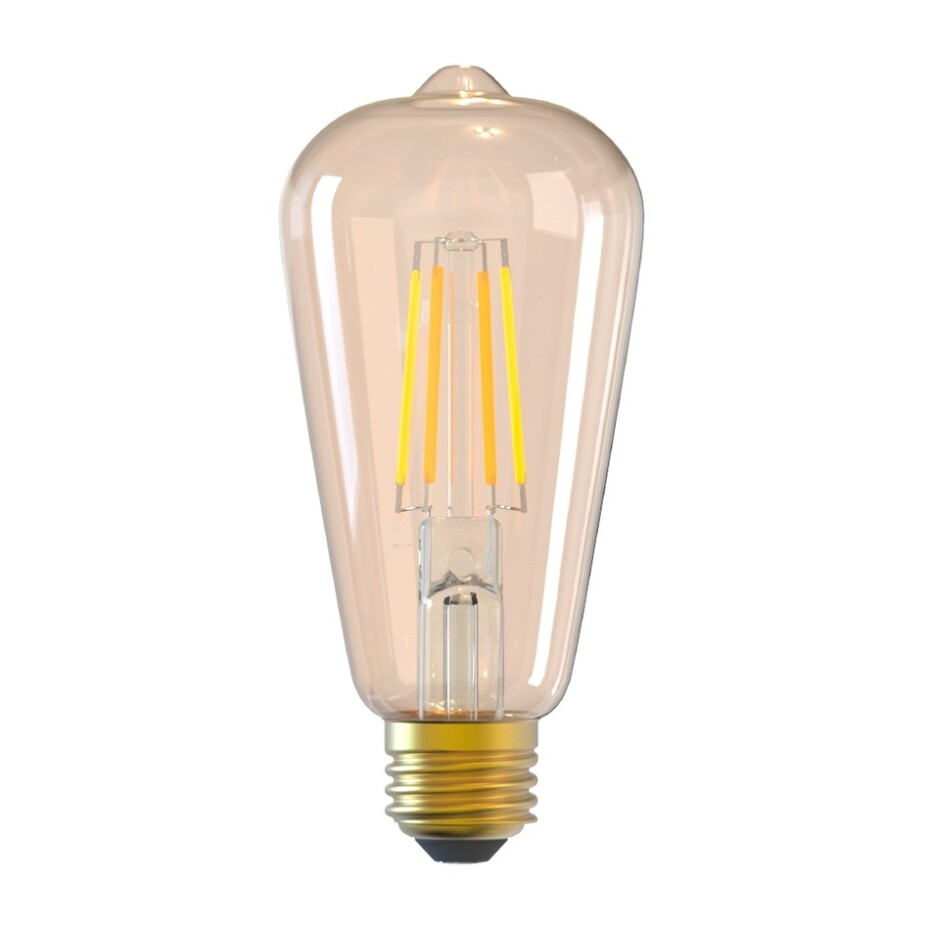 Tellur WiFi Smart žárovka Filament E27, 6 W, jantarová, teplá bílá - main (0)
