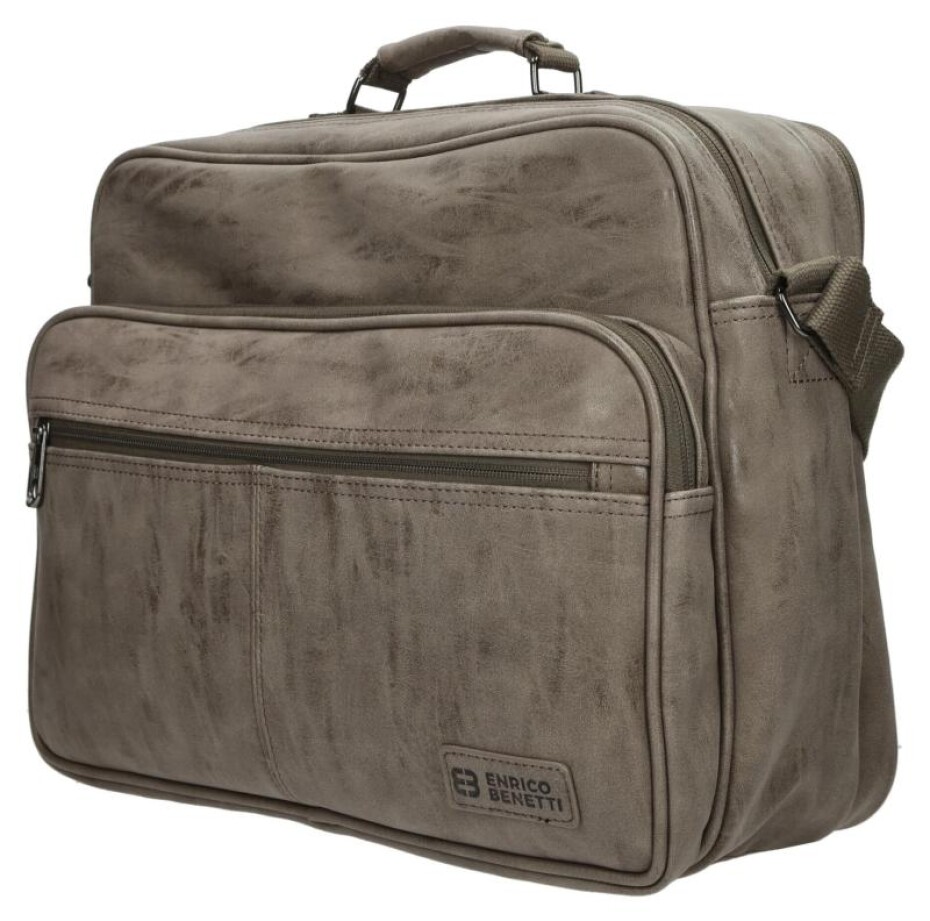 Enrico Benetti Rotterdam 15" Notebook Bag 20 l Medium Taupe brašna - main (0)