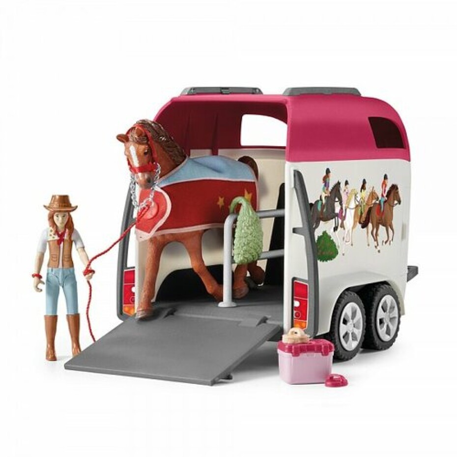 Schleich 42535 Dobrodružné auto s přívěsem a koněm - main (3)