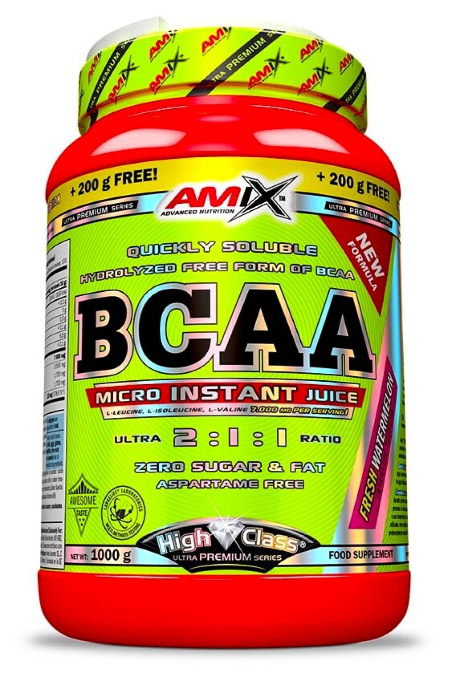 Amix Nutrition BCAA Micro Instant Juice 1000 g ovocný punč - main (0)