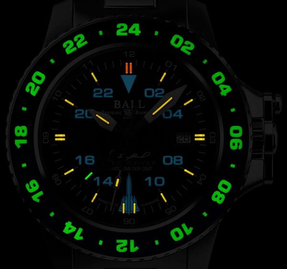 Ball Engineer Hydrocarbon AeroGMT (42 mm) COSC Sled Driver Limited Edition DG2018C-S17C-BK - main (3)