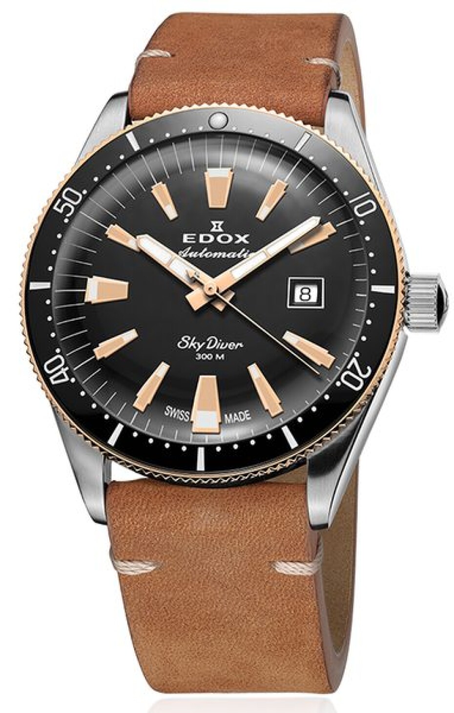 EDOX Skydiver Date Automatic 80126-357RNM-NIRB Limited Edition - main (1)