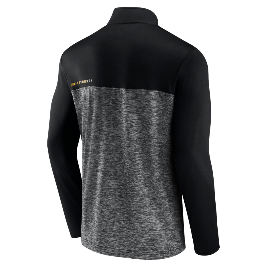 Pánská mikina Fanatics  Mens Iconic Defender 1/4 Zip Boston Bruins - main (1)