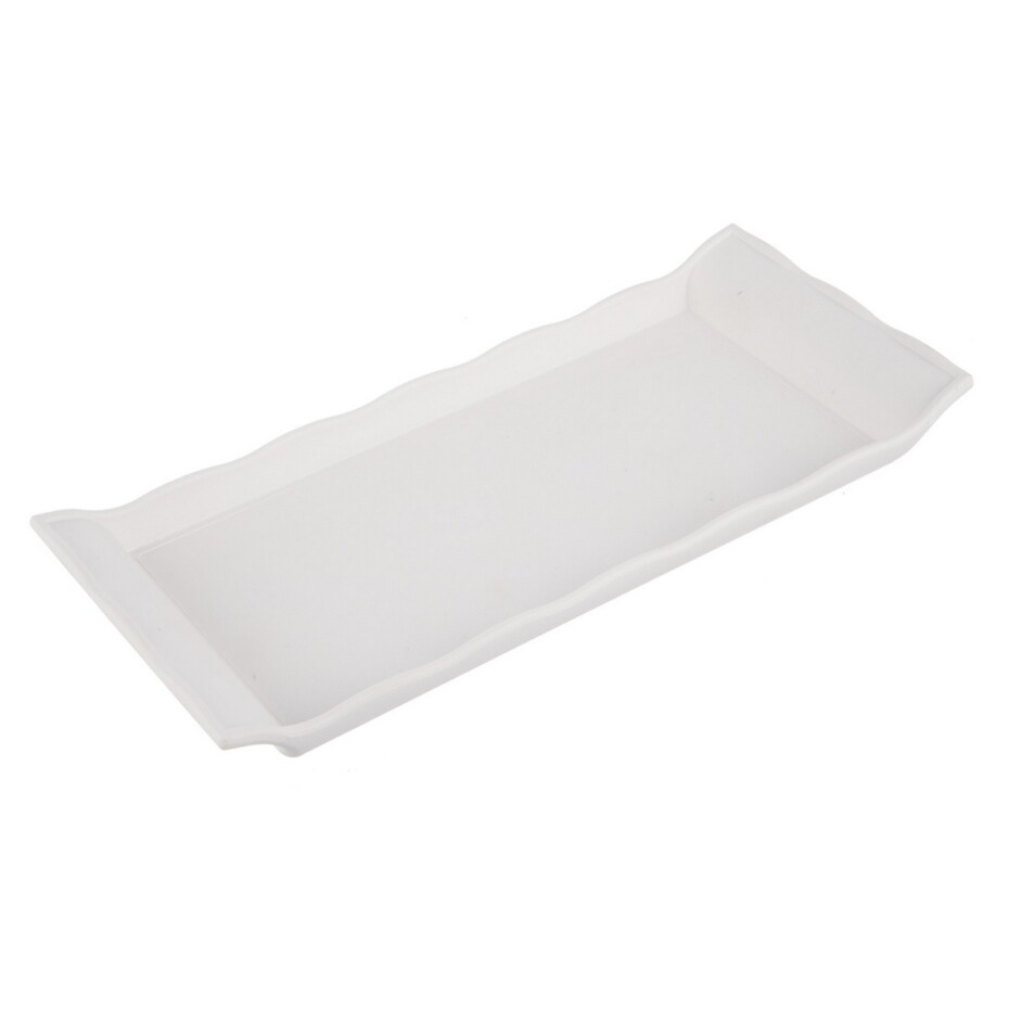 Orion Servírovací tác Retro bílá, 29,5 x 13 cm - main (0)
