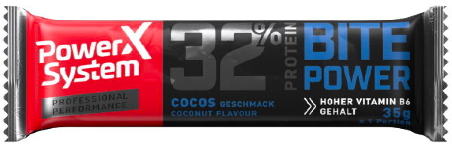 Power System Bar Protein Bar 32% 35 g kokos - main (2)