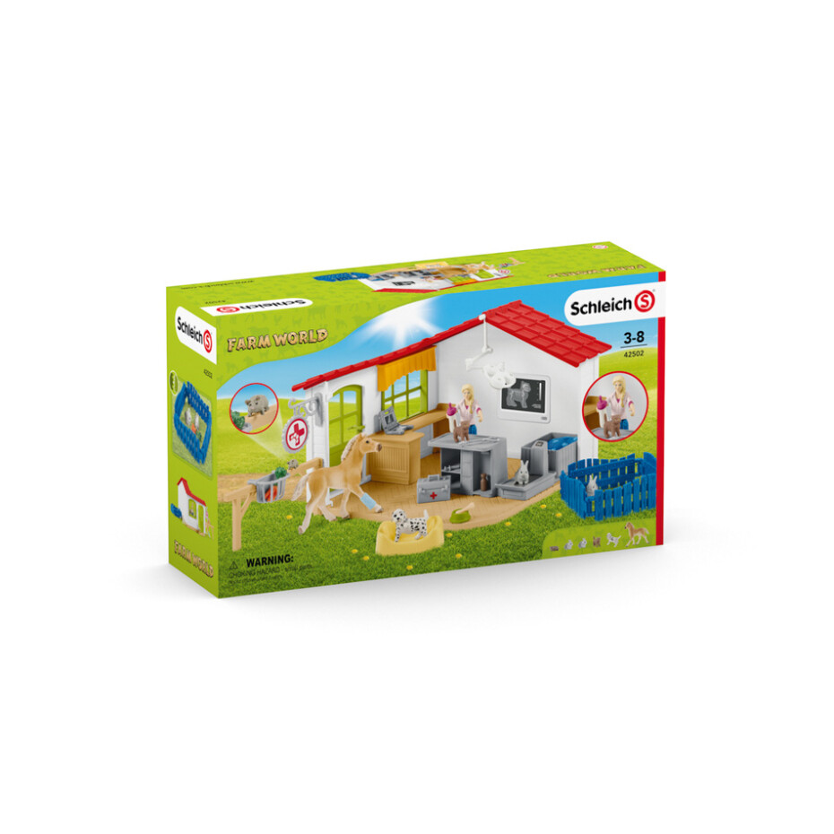 Schleich 42502 Veterinární ordinace pro domácí zvířata - main (11)