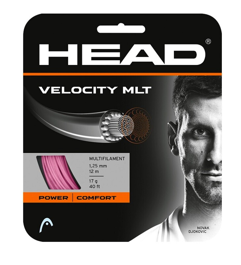 Tenisový výplet Head  Velocity Pink (12 m)  1,25 mm - main (0)