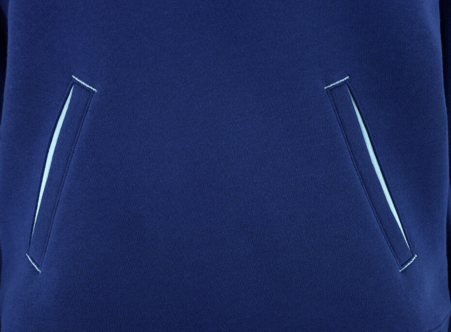 Dámská mikina Babolat  Exercise Hood Sweat Women Estate Blue S - main (1)