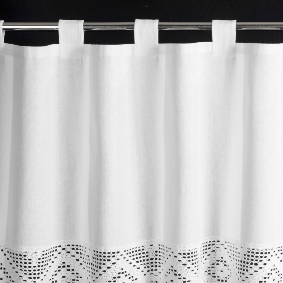 ArtFir Záclona ISAAC PU | bílá 150 x 60 cm - main (2)