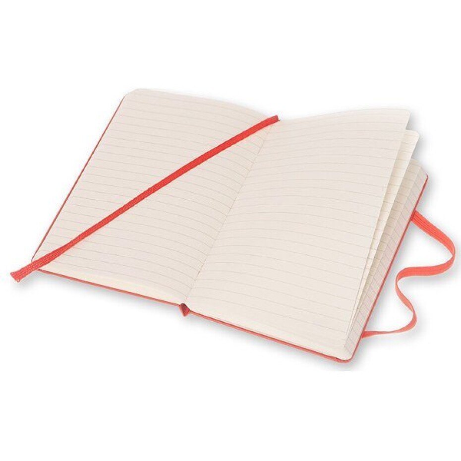 Zápisník Moleskine VÝBĚR BAREV - tvrdé desky - S, linkovaný 1331/11142 - Zápisník Moleskine - tvrdé desky červený - main (12)