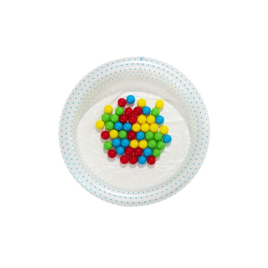 Bestway Bazén s 50 ks míčků, pr. 91 cm, modrá - main (2)