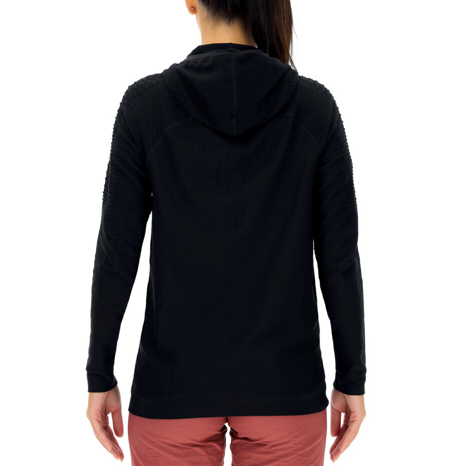 Dámská mikina UYN  Run Fit OW Hooded Full Zip Blackboard L - main (2)