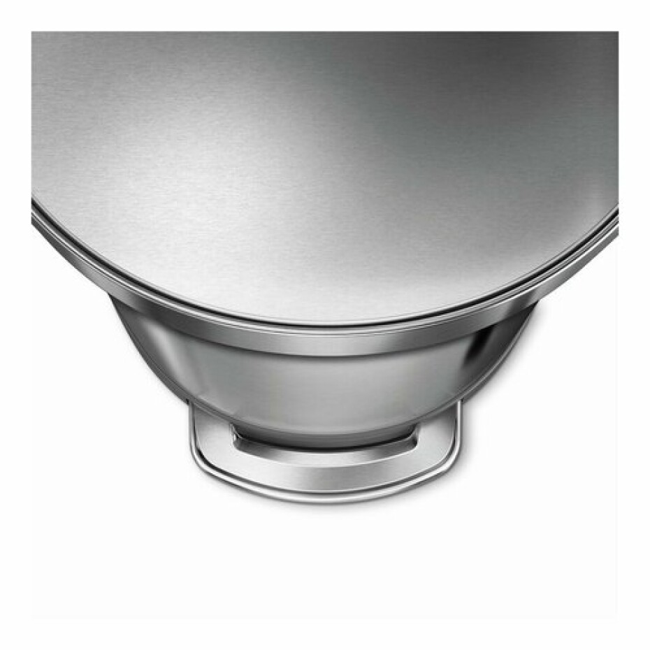 Simplehuman Pedálový odpadkový koš 45 l, matná ocel - main (3)