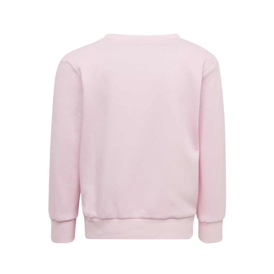 Dětská mikina adidas  Essentials 3-Stripes Crew Neck Clear Pink 116 cm - main (3)