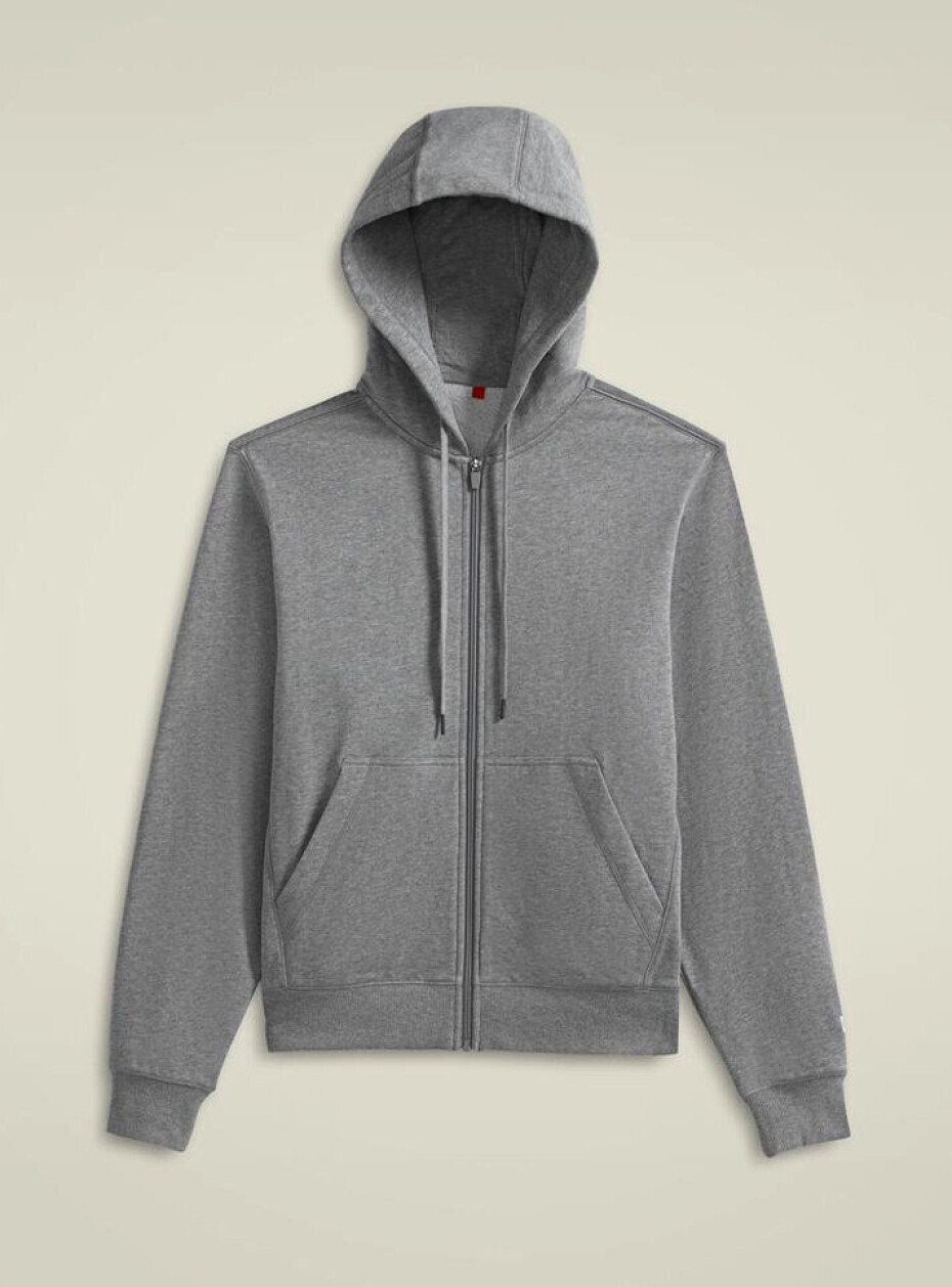 Pánská mikina Wilson  M  Team Zip Hoodie Medium Gray Heather XXL - main (1)