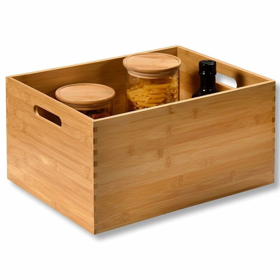 Kesper 57611 Bambusový box, 38,5 x 28,5 x 20 cm - main (1)