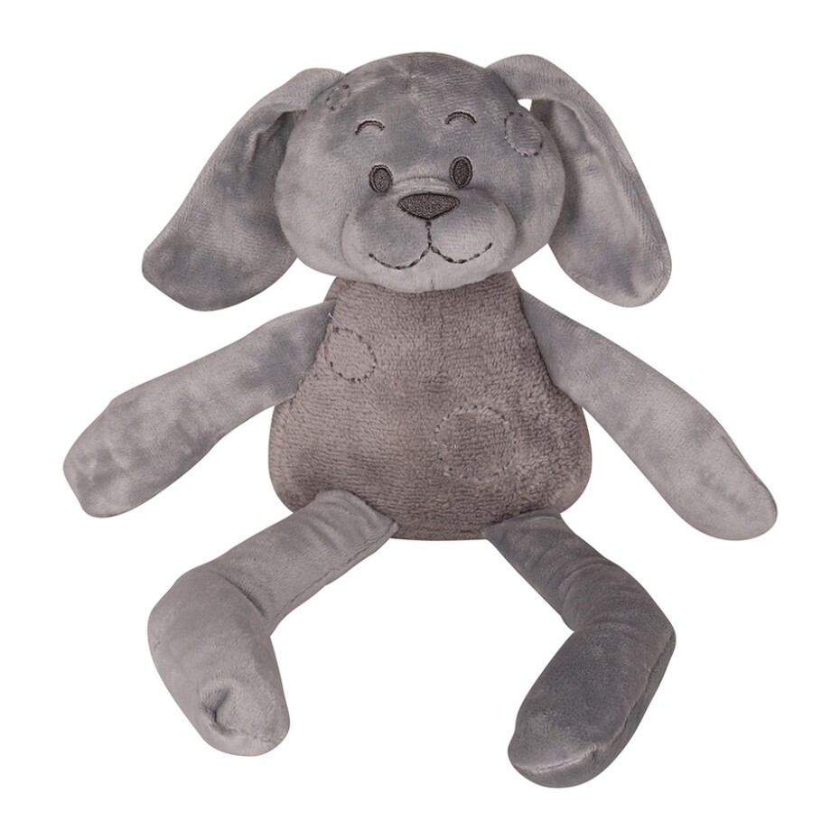 Bo-Ma Trading Plyšový pejsek Tip 35 cm, šedá - main (0)