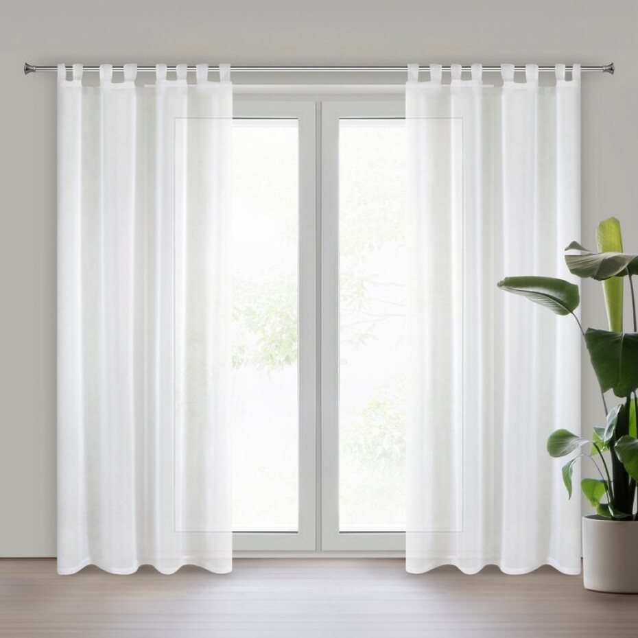 ArtFir Záclona LUCY PU | bílá 140 x 250 cm - main (0)