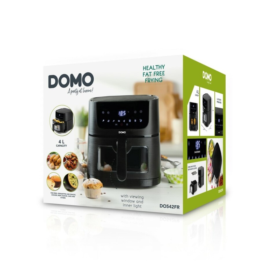 DOMO DO542FR horkovzdušná fritéza s průzorem, 4 l - main (10)