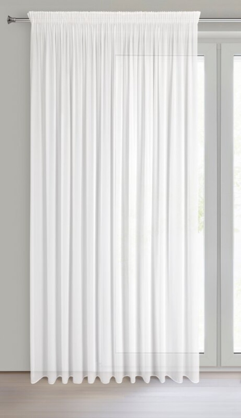 ArtFir Záclona DEBRA P | bílá 400 x 270 cm - main (1)