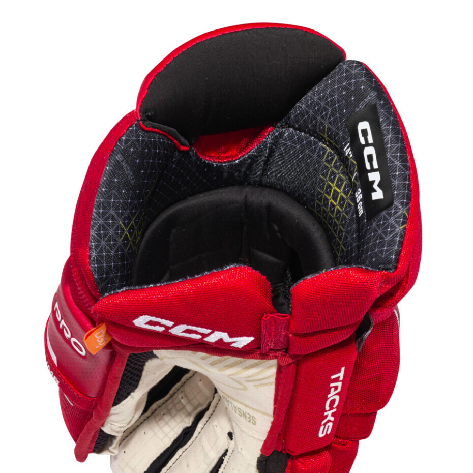 Hokejové rukavice CCM Tacks XF PRO Red/White Senior 13 palců - main (3)