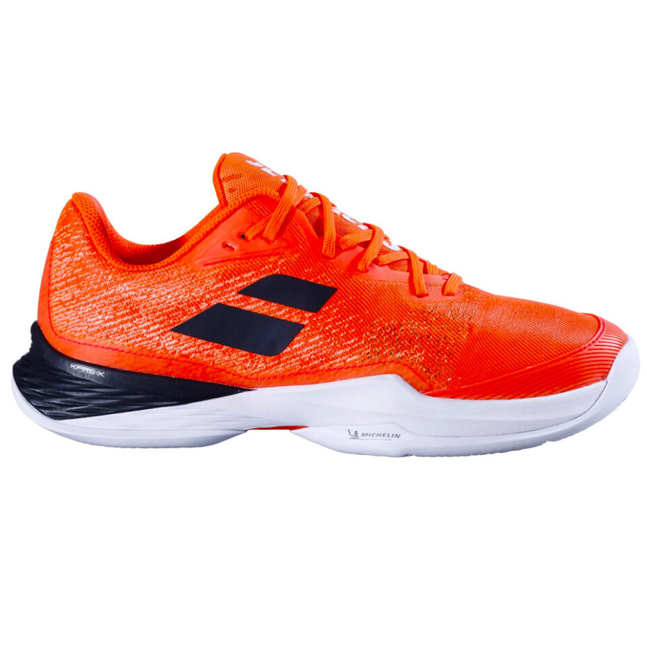 Pánská tenisová obuv Babolat Jet Mach 3 Clay Men Strike Red/White  EUR 41 - main (0)