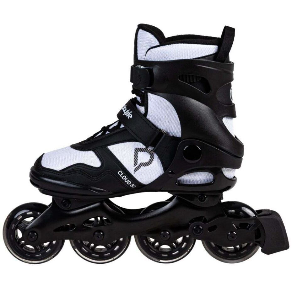Pánské kolečkové brusle Playlife  Cloud Black/White  EUR 42 - main (1)