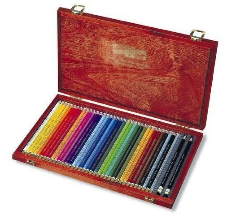 Koh-i-noor pastelky umělecké POLYCOLOR kreslířská sada 36 ks v dřevěné krabičce - main (0)