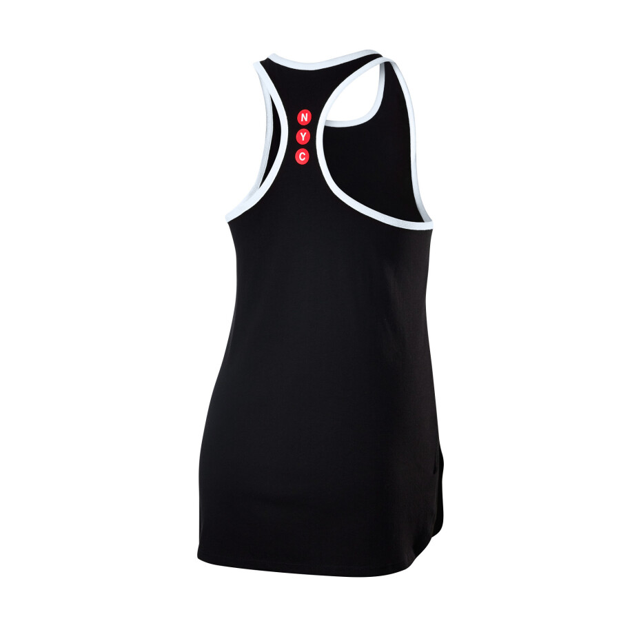 Dámské tílko Wilson  NYC Calligra Tech Tank Black M - main (1)