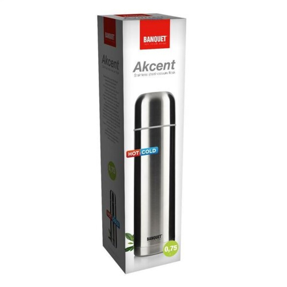 Banquet Termoska nerezová Akcent, 0,75 l - main (1)