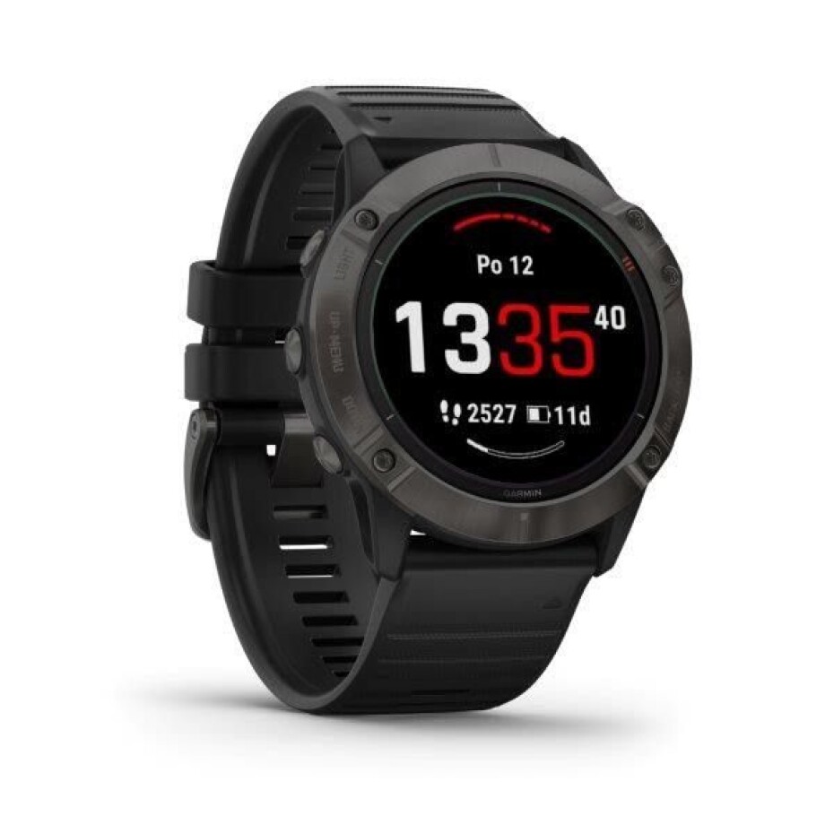 Garmin fenix6X PRO Solar, TitaniumGrayDLC/Black Band (MAP/Music) 010-02157-21 - main (31)