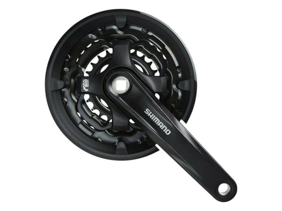 Shimano Tourney FC-TY501 48/38/28 černé 170mm kliky - main (0)