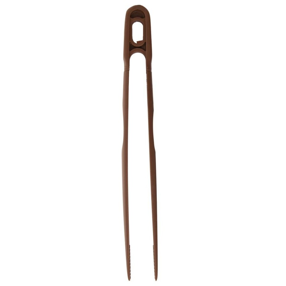 Pinzeta-obracečka silikon 30 cm HNĚDÁ  - main (0)
