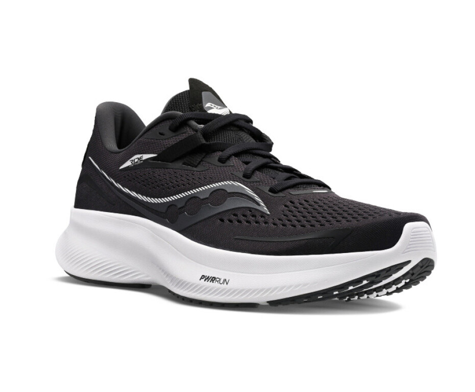 Saucony Ride 15 black/white - main (1)