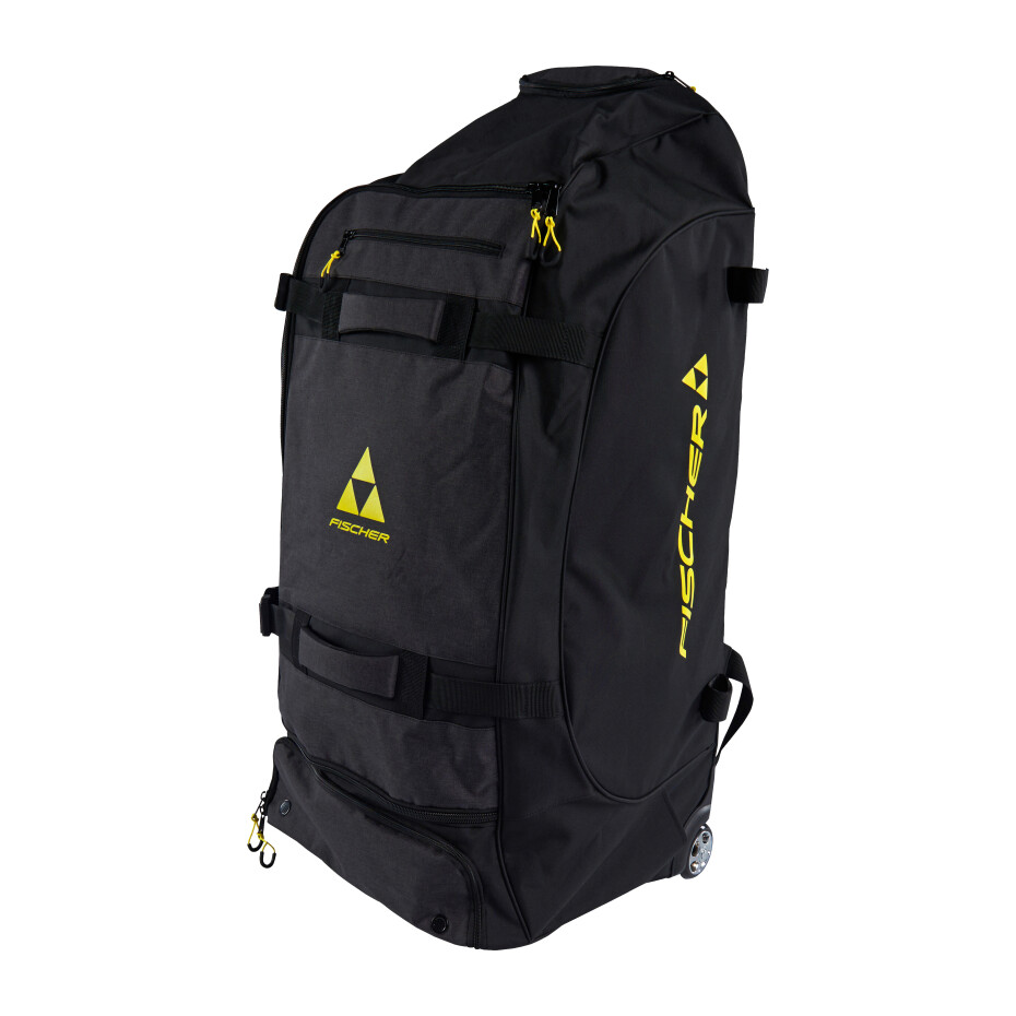 Hokejová taška na kolečkách Fischer  Player Vertical Bag Black/Yellow 37"  Senior - main (0)