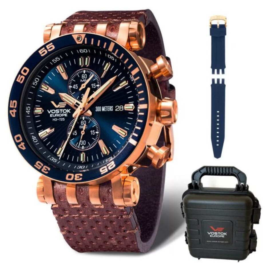 Vostok Europe Energia Rocket Chrono Line VK61/575B590 - main (3)