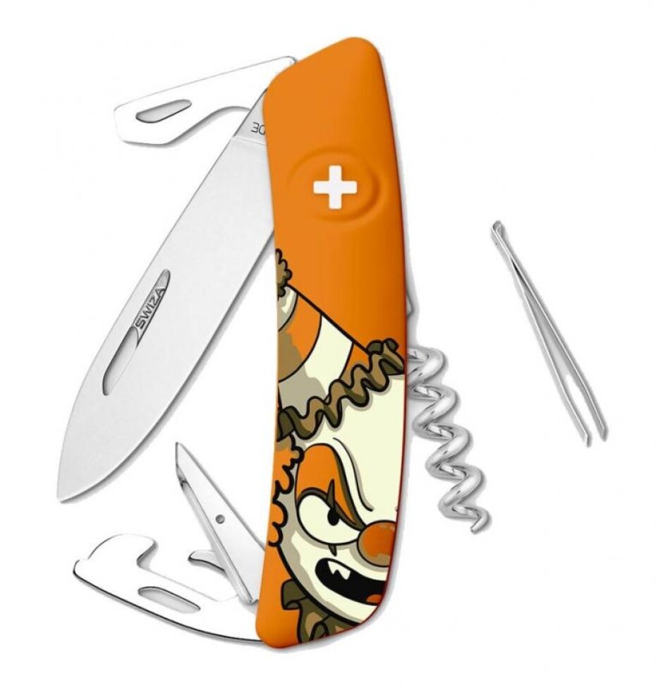 Swiza kapesní nůž D03 Halloween Clown orange - main (0)