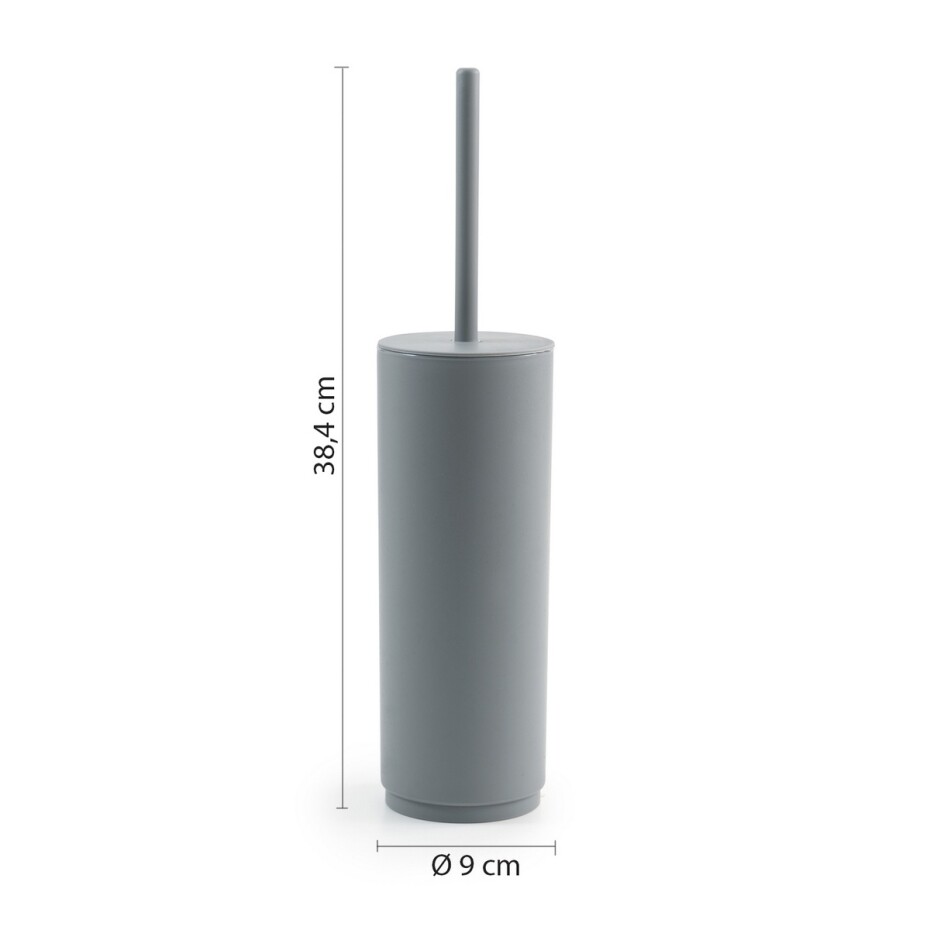 GEDY SH3308 Sharon WC štětka na postavení, šedá - main (2)