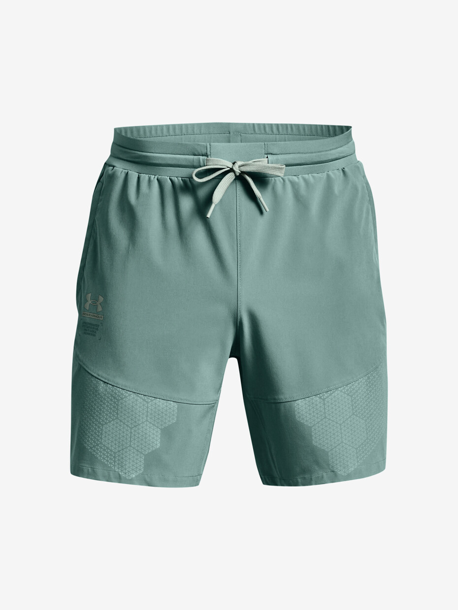 Pánské šortky Under Armour  Storm Armourprint Woven Storm Shorts-GRN S - main (4)
