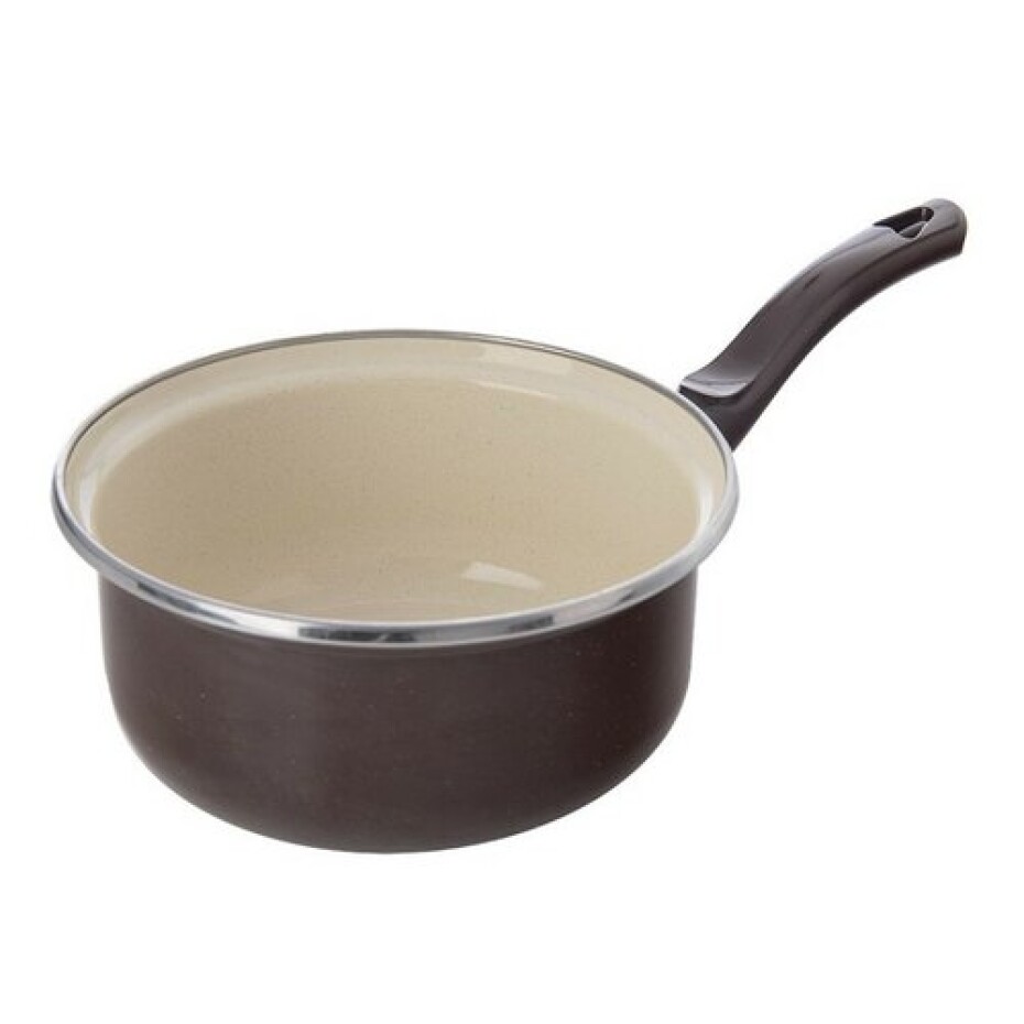 Orion Smaltovaný rendlík s lemem Brown, pr. 14 cm, pr. 14 cm - main (2)