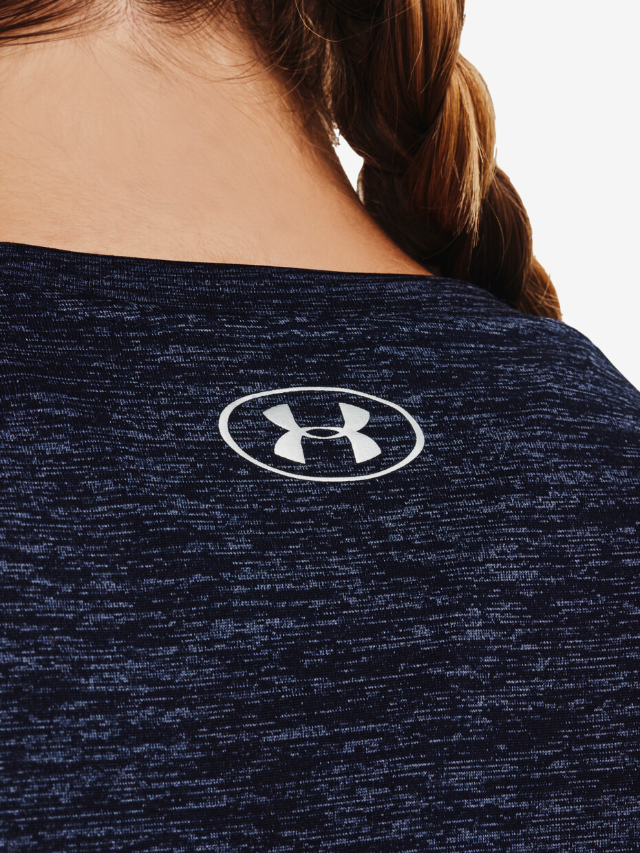 Under Armour Tech Crew Twist LS Midnight Navy/Cadet - main (2)