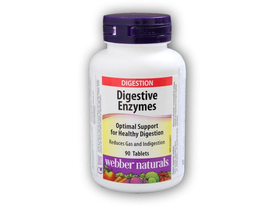 Webber Naturals Digestive Enzymes 90 tablet - main (0)