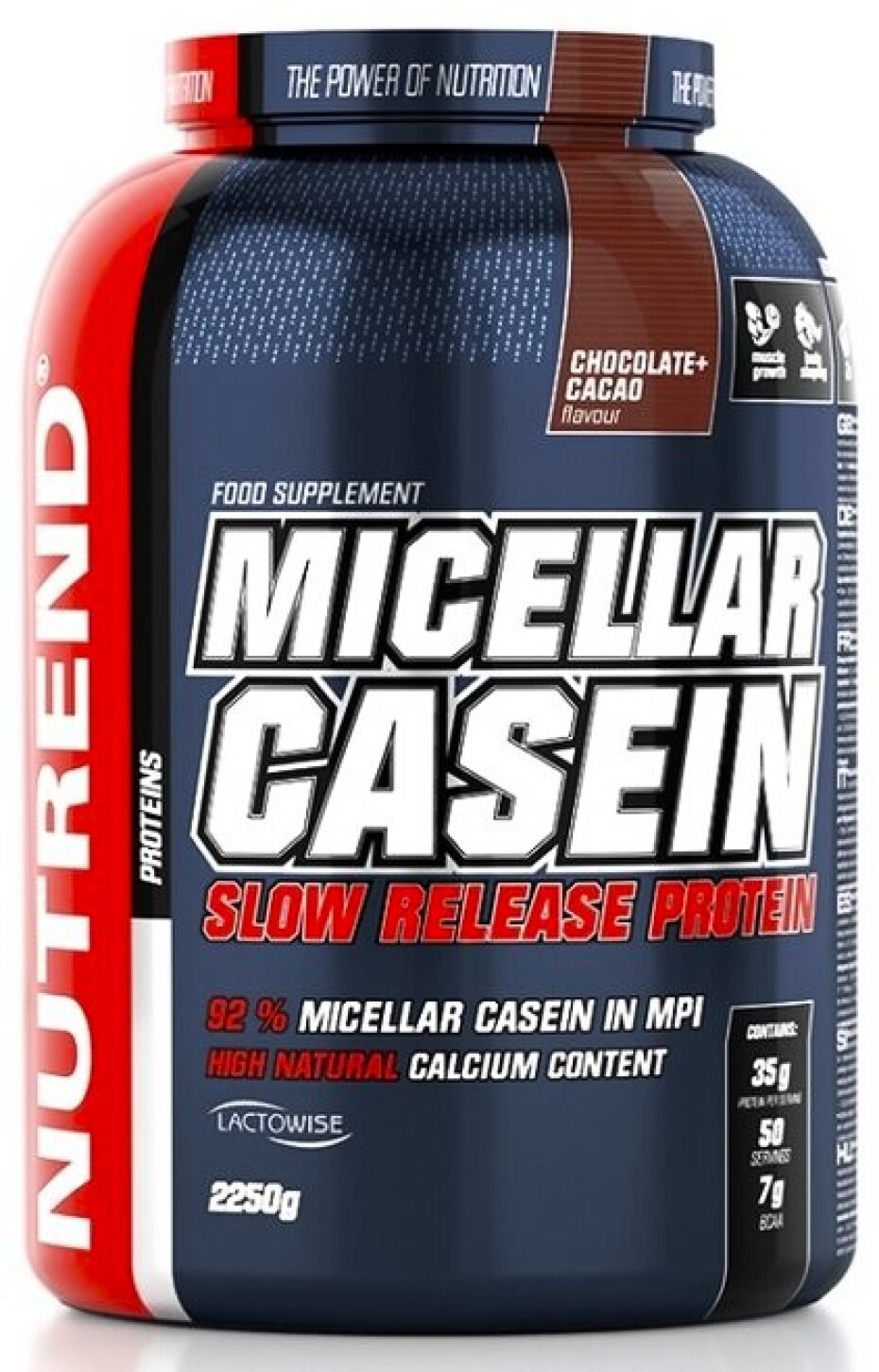 Nutrend Micellar Casein 2250 g čokoláda - kakao - main (0)