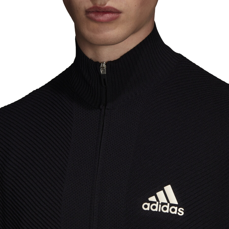 Pánská bunda adidas  Tennis Primeknit Jacket Black XXL - main (3)