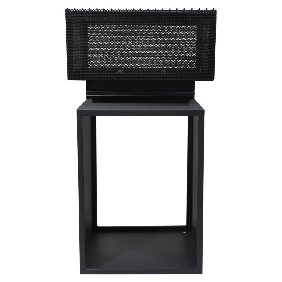 Cattara Přenosné ohniště s mřížkou Cube, 74 cm - main (1)