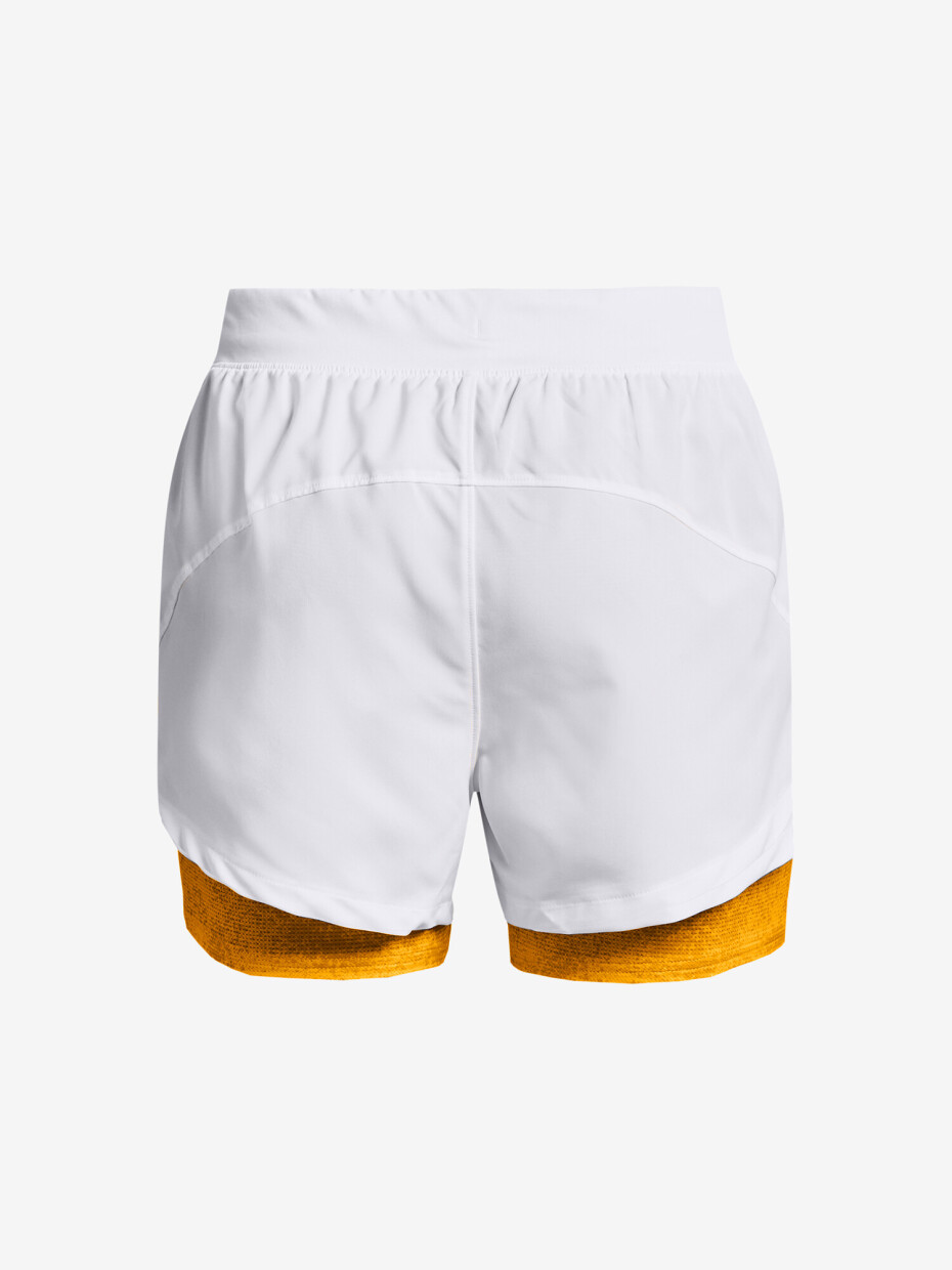 Under Armour Kompresní šortky UA Iso-Chill Run 2N1 Short-WHT 1375228-100 - main (1)